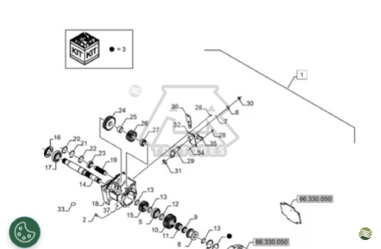 Engrenagem 87011648 cnh 